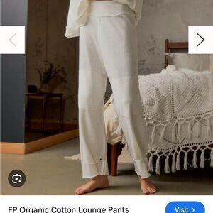 Free people cotton lounge pants